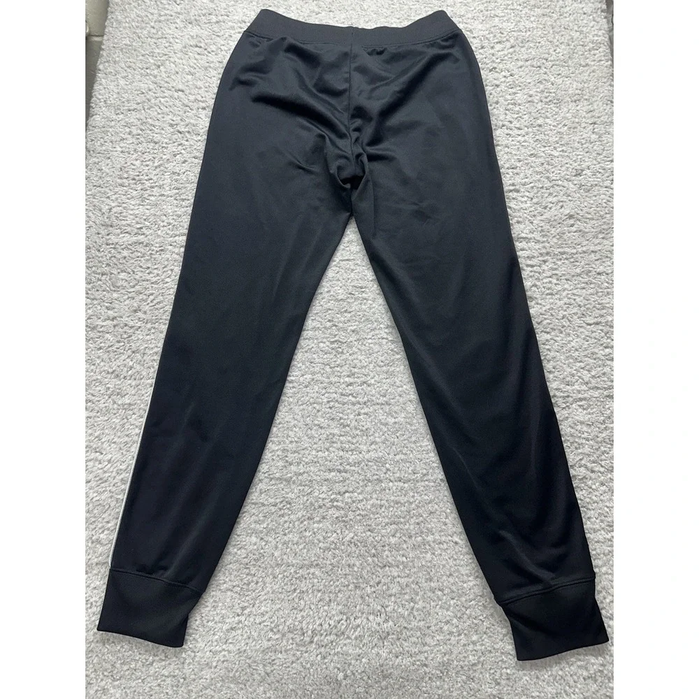 Nike Black Workout‎ Pants Drawstring Elastic Waist Dri-Fit Women's Size Small - Picture 3 of 9